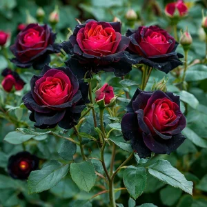 Роза Тень Феникса купить по цене от 402р. в интернет-магазине «Посадика» с доставкой почтой в в Фокиное и по всей России – [изображение №1].